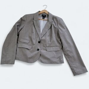 Donna Moore Women's Blazer Size XL Classic Houndstooth Pattern